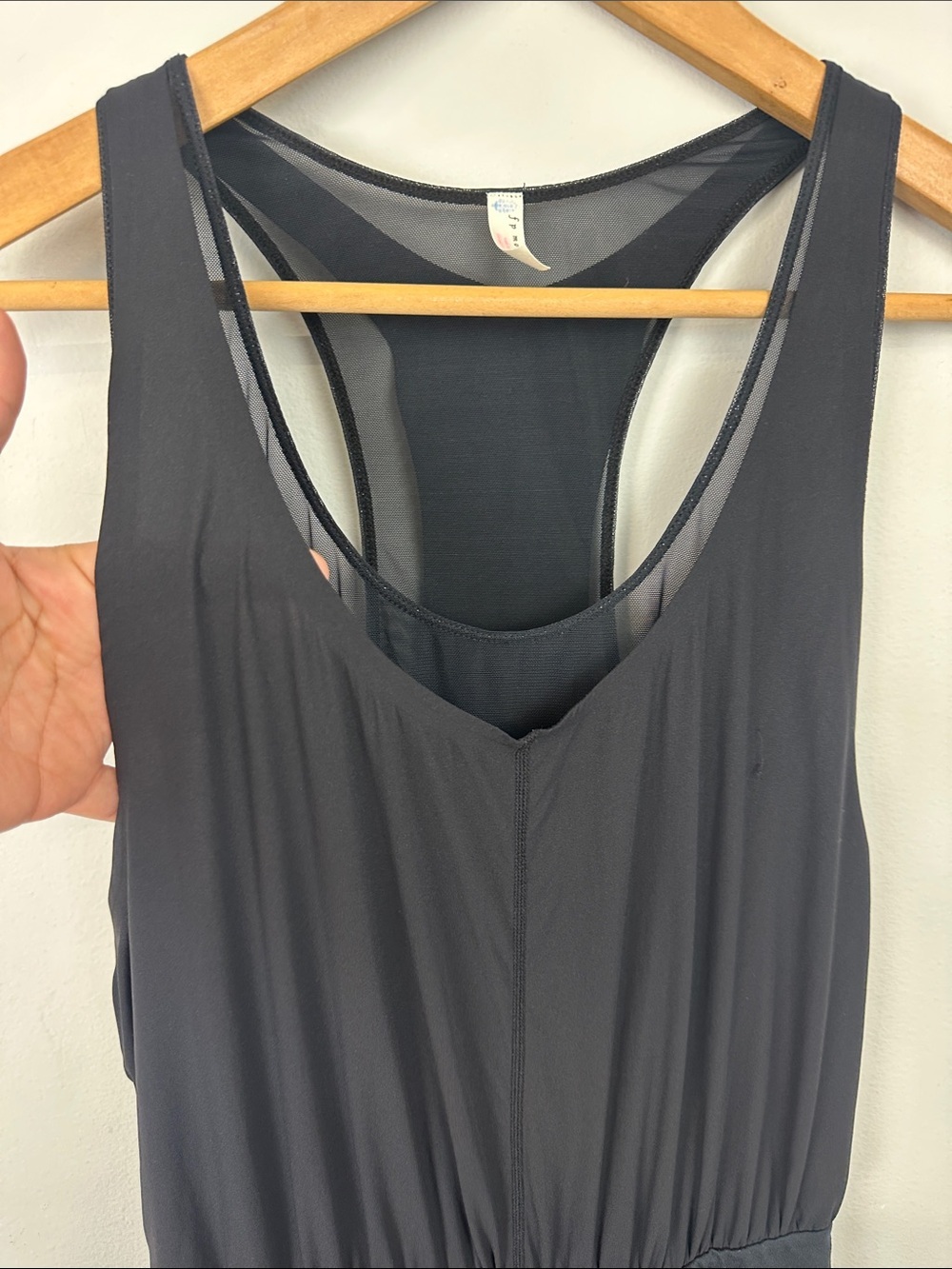 Free People FP Movement Eye On The Prize Onesie Black Sz S - Picture 8 of 15